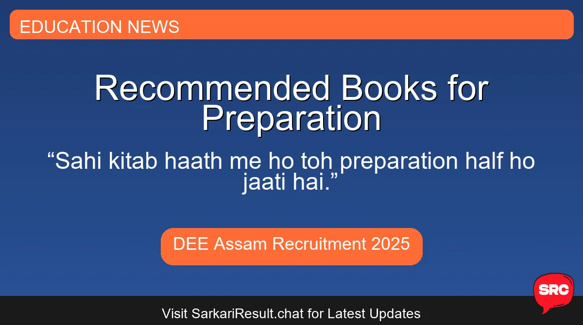 Recommended Books for Preparation