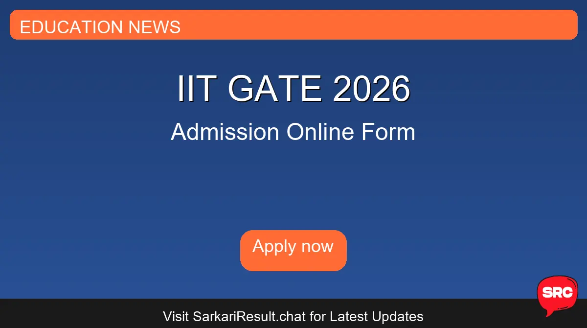 IIT GATE 2026 